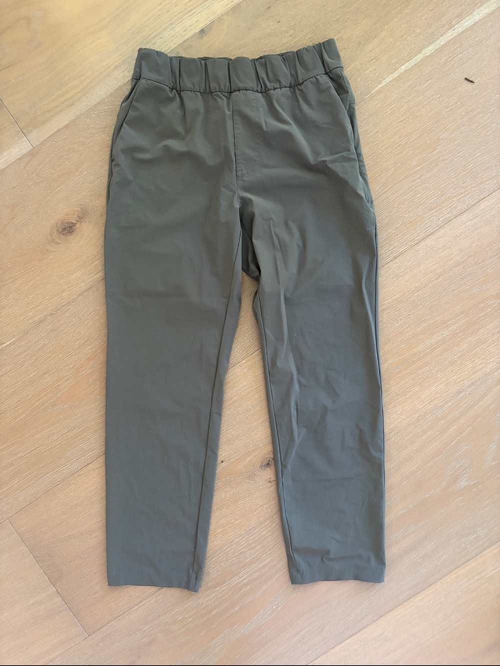 Green Vuori athletic pants